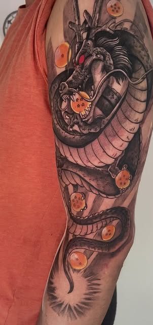 Serpiente blackwork